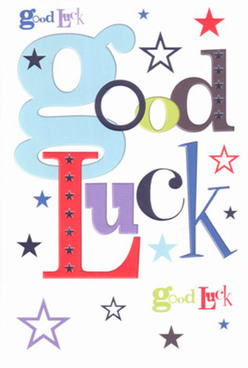 This hand-finished good luck card radiates the forward-looking charm that makes Deptford unique, its lively design offering encouragement as vibrant as any found along the bustling High Street. At first glance, a prominent pastel-blue 'g' steals the scene, its playful curve leading into the rest of 'Good Luck'-where punchy reds and dusk purples intermingle like petals in an arrangement at Deptford Flowers. Stars, both bold and soft, dance across the clean white background in shades of navy, indigo, and green, echoing the melting pot of cultures and creativity that defines this neighbourhood. The card's surface is invitingly smooth-a tactile detail that brings to mind the satisfying quality of handcrafted gifts from local artisans. The energetic blend of fonts and colours conveys more than a wish; it projects a wave of support and possibility, just as Deptford's own community rallies behind its members. Designed for those on the cusp of opportunity-like artists unveiling their work in Railway Arches, or students embarking on journeys at local schools-it wraps every heartfelt wish in a mantle of optimism, ready to uplift someone special every step of the way in Deptford.